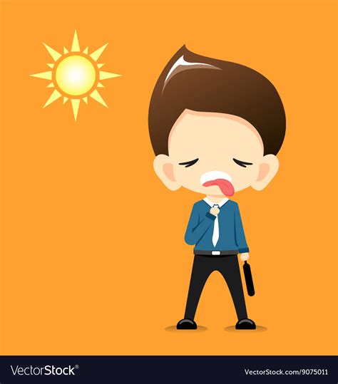 I'm feeling hot in work .